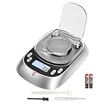 ACCT High Precision Mini Gram Scale, 50g-0.001g, LCD Backlit, Tare Function, Powder & Jewelry Scale (Batteries Included)