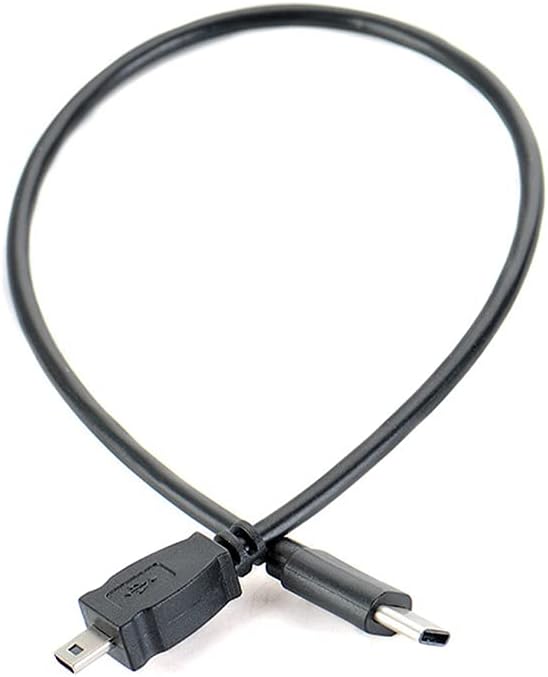 Mini 8Pin USB to USB C OTG Cable, USB3.1 Type C Male to Mini USB 8-Pin Male On-The-go Data Convertor Adapter OTG Cable for GP,Game Controller,Dash cam,Digital Camera Compatible with Nikon,Panasonic
