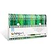 KINGART Green Tones Rollerball Gel Pens, Set of 24 Colors, XL Ink Cartridge - More Ink, All Ages, Writing, Coloring, Doodling, Scrapbooking, Journaling & More