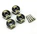 Treal Brass Hex Wheels Hubs Adaptors 6mm(4) pcs for Axial Capra SCX10 III JLU Gladiator