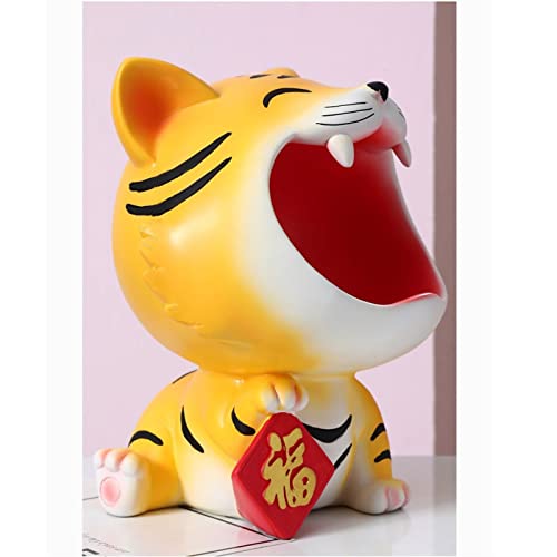 Rangement clés tigre figurine décorative entrée et bureau maison - 5