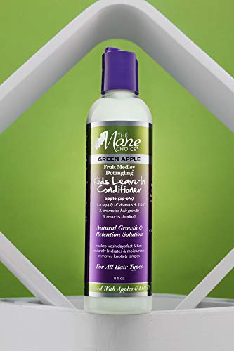 The Mane Choice Green Apple Fruit Medley Detangling Kids Leave-In Conditioner, 8 Ounce #TOP4