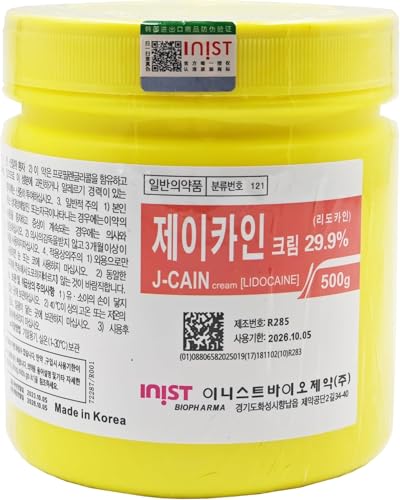 Numbing Cream 29.9% - Local Application - Deep and Fast Action - Painless Procedure for Hair Removal and More - 500g