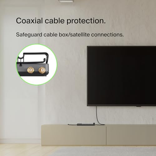 Belkin Surge Protector Power Strip w/ 12 AC Outlets & 8ft Long Flat Plug, UL-listed Heavy-Duty Extension Cord for Home, Office, Travel, Computer, Laptop, Phone Charger - 3,940 Joules of Protection by Belkin - Image 6