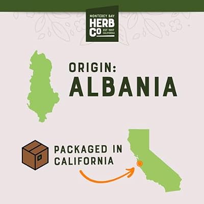 Organic Wormwood Herb Cut & Sifted, by Herb Co, Artemisia Absinthium, from Albania & Bulgaria, Kosher, for Herbal Bitters, Absinthe, Vermouth & Beer Flavoring, 1 lb