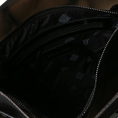 Steve Madden Riga Clear Black Satchel #TOP23