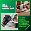 Metabo HPT Strap-Tite Metal Connector Nailer, Pro-Preferred Pneumatic Power Nailers, Connector Tool for Pre-Punched Connectors, 36 Short Magazine, 1-1/2 to 2-1/2, NR65AK2S