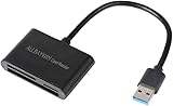 Slot lettore schede di memoria a 3 porte: supporta SDHC, SDXC, SD/MMC/Micro SD, Micro SDHC (UHS-I), Micro SDXC (UHS-I) e CF Tipo I/MD/MMC.