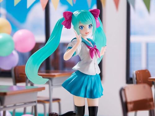 Statuette SEGA Hatsune Miku Luminasta 16th Anniversary KEI Ver. 18 cm - vue 3