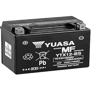 Yuasa-batterij Ytx12-bs – SLA AGM