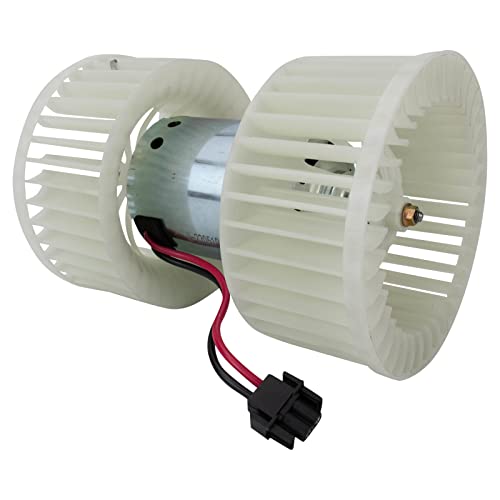 Image of TRQ HVAC Heater Air Conditioning A /C Blower Motor with Fan Cage for BMW 3 Series New