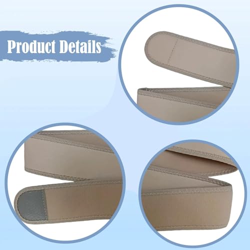 Cinturón de masaje abdominal eléctrico, cinturón de masaje de vibración para gimnasio y hogar, banda portátil para fascia y abdomen miniatura 3