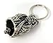 Bravo Bells Grim Reaper Bell - Motorcycle Biker Bell Accessory or Keychain for Good Luck - Made in USA