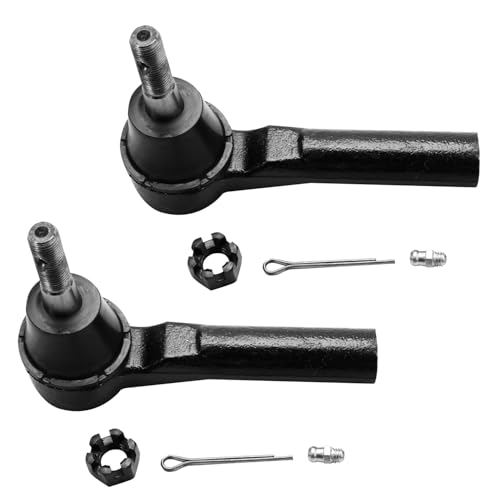 Image of Detroit Axle - 9pc Front Rack and Pinion Kit for Dodge Avenger Chrysler 200 Sebring, Power Steering Rack and Pinion Lower Control Arms Ball Joints Outer Tie Rod Ends Sway Bars Replacement