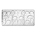 Chocolate World 12065 Clear Polycarbonate Chocolate Mold with Seahorse, Shrimp and Assorted Seashell Cavities, All Faceted