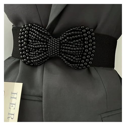 Ladies' Elastic Wide Belt With Multi-purpose Bow4