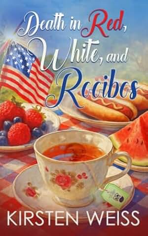 Death in Red, White and Rooibos: A Small-town Cozy Mystery (Tea and Tarot Cozy Mysteries Book 11) (English Edition)