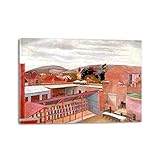 petersfield uk weather  IKYE Cuadros famosa moderna. Sir Stanley Spencer Petersfield Reproducción impresiones. Cuadros famosos sobre lienzo. Cuadros decorativos de pared listos para colgar 50x70cm (19.6x27.5in) enmarcados