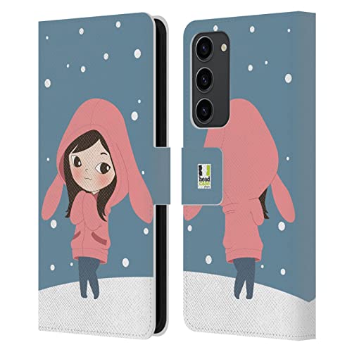 Protection Cuir Samsung Galaxy S23 Plus Étui Portefeuille Rose Sweats d'hiver