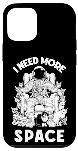 I Need More Space For Cats Funny �F����s�m �L�D�� �I�[�i�[ �X�}�z�P�[�X iPhone 12/12 Pro �p