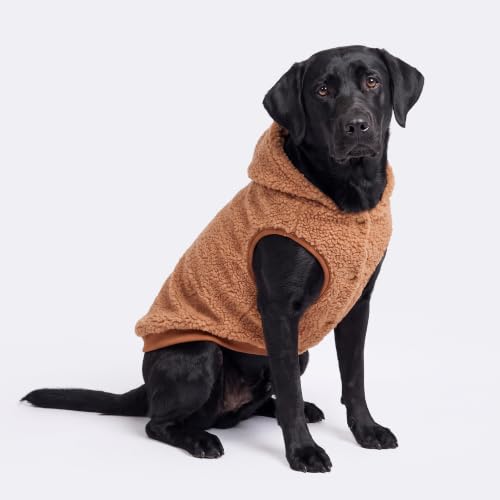 Spark Paws Sherpa Fleece Dog Jacket - Dog Winter Coat for Small Large Dogs