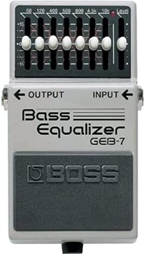 Boss GEB-7 7-band Bass EQ Pedal