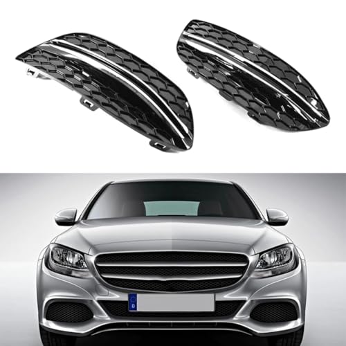 Restaura tu parachoques dañado con esta cubierta antiniebla para Benz Clase C W205 delantera 3