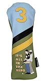 Balanced Co. Funny Golf Club Headcover (3 Wood It's All in The HIPS)
