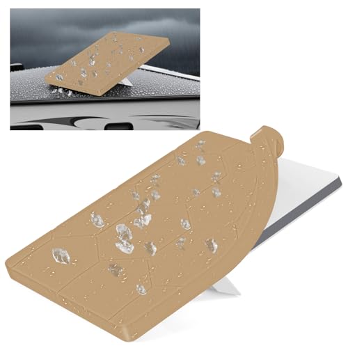 Image of Starlink Mini Protective Cover Case Hailproof Liquid Silicone Protective Case for Starlink Dish Starlink Mini Accessories Waterproof Shockproof Portable for Outdoor Camping, Coyote Tan