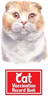Cat Vaccination Record Book: Scottish Fold | Health and Wellness Log Book | 6 x 9 inches, 112 Pages | Perfect Gift for Cat and Kitten Lovers