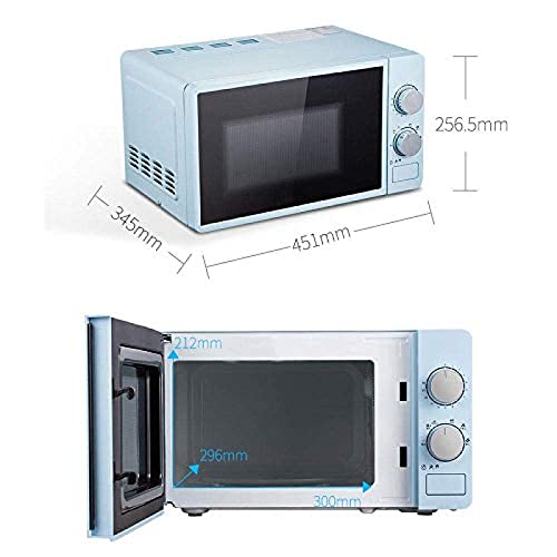 800W Solo Microwave Oven With 20L Capacity, 6 Power Settings, Defrost Function & One-Touch Express Cook - Easy To Clean, Stylish Design & 30-Min Timer - Image 4