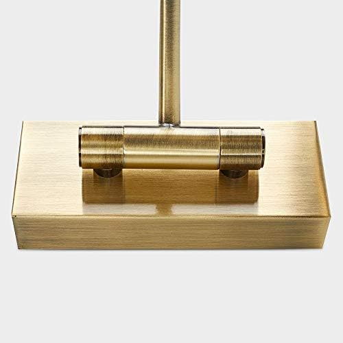 MiniSun Modern Adjustable Antique Brassed Twin LED Picture Wall Light - Complete with 2 x 3W G9 LED Bulbs