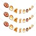 SHADOAMP 3pcs Bread Party Decorations Garland, Breakfast Bread Party Decorations Bread Hanging Garland Bakery Toast Bread Grain Pre-Strung Garland for Bread Themed Birthday Baby Shower Party Supplies