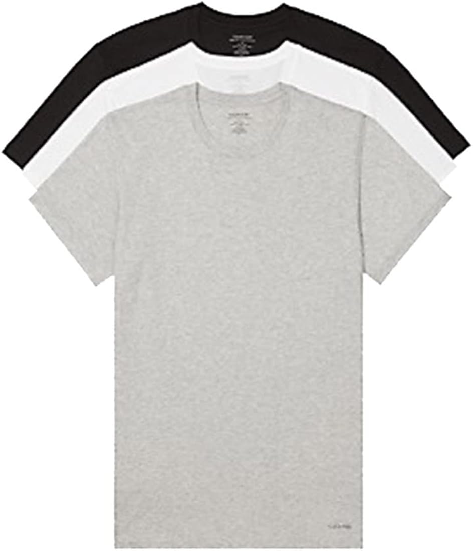 Calvin Klein Men's Cotton Classics 3-Pack Crew Neck T-Shirts