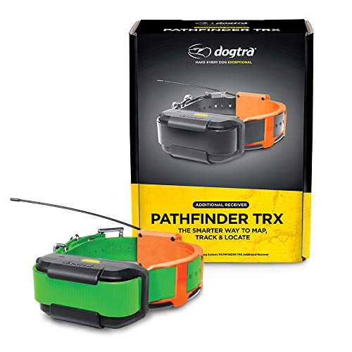 Dogtra Pathfinder TRX Additional Receiver 9-Mile 21-Dog Expandable Waterproof Smartphone GPS-Only Tracking Collar