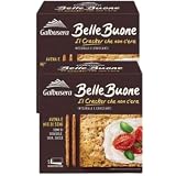 2X Confezione Per Galbusera Belle Buone Cracker Integrali con Avena e Mix di Semi di Girasole, Papavero e Zucca 200g
