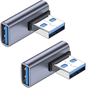 La Brodée 90 Grad USB 3.1 OTG Adapter, 2 Stück