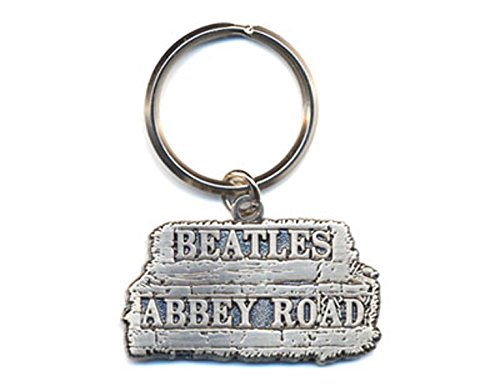 Beatles - Abbey Road - Metal Key Chain / Keyring