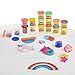 Play-Doh Sparkle and Scents Variety Pack of 16 Cans of Modeling Compound and 4 Tools, Arts and Crafts Toy for Kids 3 and Up, Non-Toxic