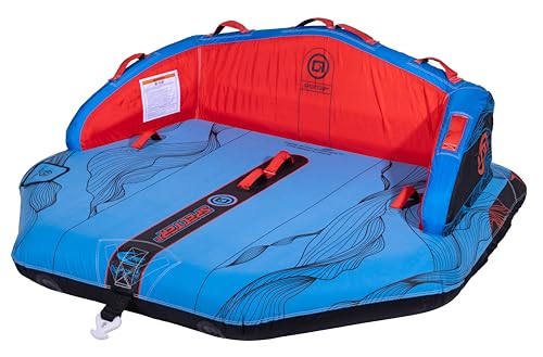 Bouée tractée SofTec Ultra Top O'Brien Specter 2 avec crochets rapides et gonflage express