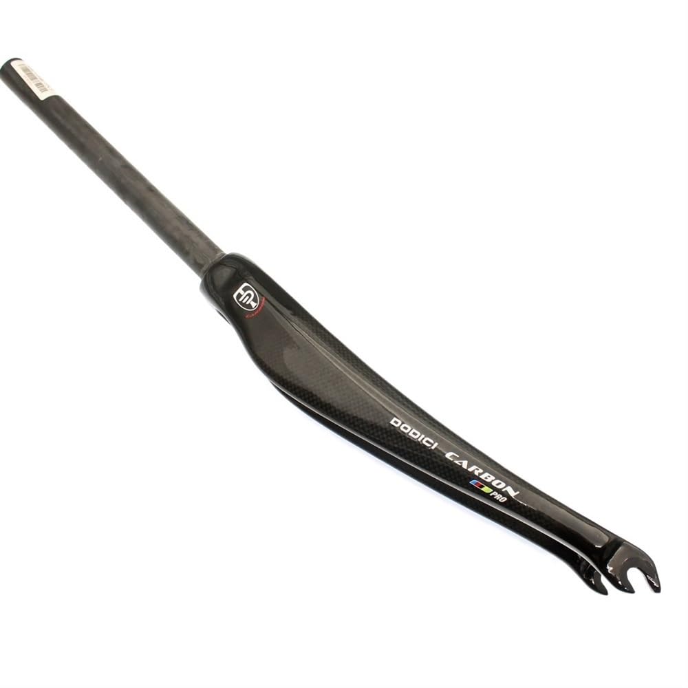 Horquilla MTB Tubo Recto 700C 28,6 MM Fibra de Carbono Completa Carretera piñón Fijo Horquilla Bicicleta de Carretera Horquilla Delantera de Carbono Completo Suspension Bicicleta