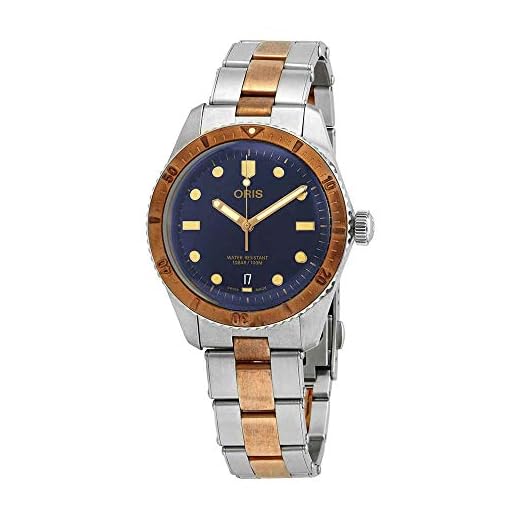 Oris Divers Sixty-Five 40mm Reloj para hombre Bronce Acero