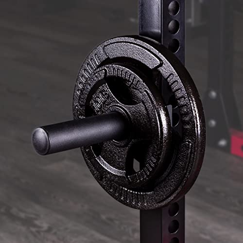 Amstaff-Weight-Plate-Holder-for-2x2-25x25-3x3-Inch-Power-Squat-Racks--Olympic-Weight-Plates-Storage-Attachment-for-Power-Squat-Racks--Pair