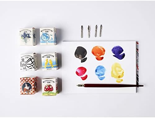 Winsor & Newton, Drawing Inks, Henry Collection Ink Pack, 8x14ml Bottles