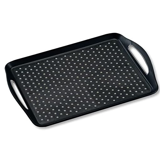 Kesper halkfri serveringsbricka 45.5 x 32 x 4.5 cm Svart