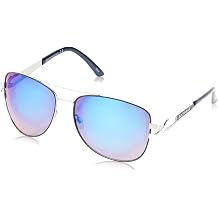Rocawear womens R3281 Stylish UV Protective Metal Shield Sunglasses Gifts for Women with Flair 80 mm