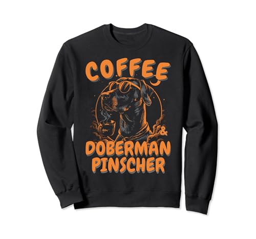 Café et Doberman Pinscher Coffee Dog Lover Eclipse Sweatshirt