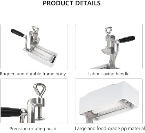 Manual Meat Tenderizer, Roller-Type Meat Tenderizer, Manual Flattening Tool, Suitable for Beef, Turkey, Chicken, and Pork.