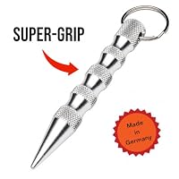 ASCAIPE Kubotan RaptorGrip 110-SR aus Aluminium mit Extra-Grip-Oberfläche – Ansicht 3