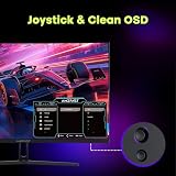 Amzfast 27 Inch Curved Gaming Monitor, 2k QHD (2560 x 1440), 180 Hz Monitor, 1Ms MPRT, 1500R, sRGB 130%, Adpative Sync, HDR, Anti-Flicker, Eyes-Care, VESA 100 x 100, HDMI 2.0*2/DP 1.2*2, AMZG2 7C1Q - 9